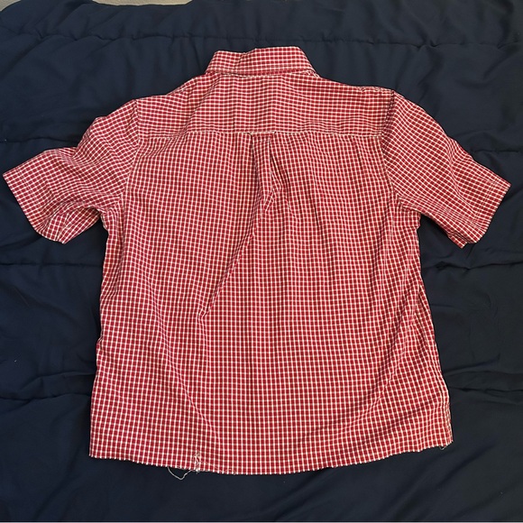 Chaps Red Button Up - Picture 3 of 3